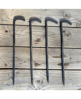 Medium Hand Forged Garden Stakes
